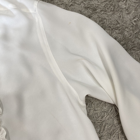 Liz Claiborne Womens Long Sleeve Flowy Blouse - Picture 4 of 7